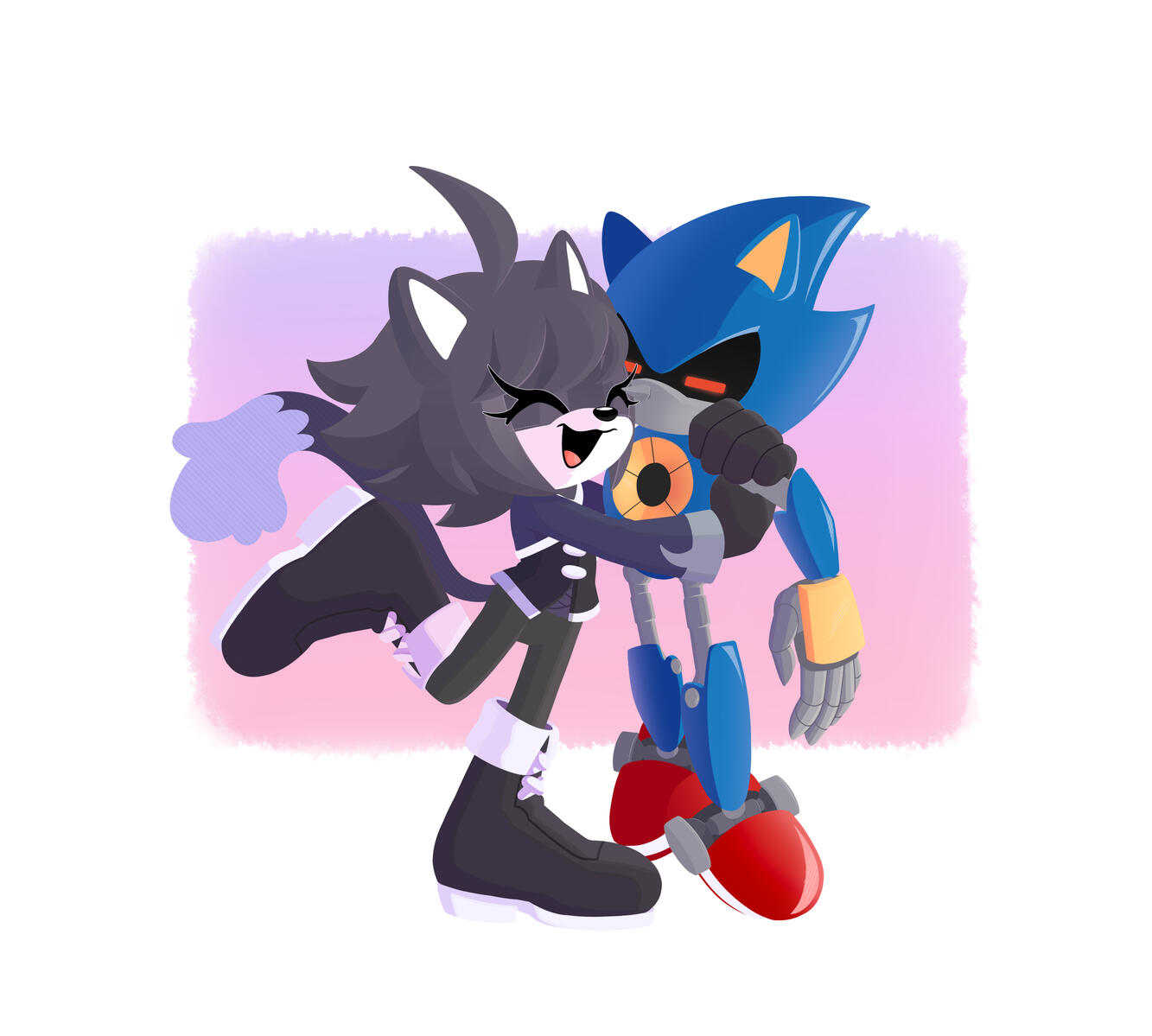 She thinks Metal Sonic is the coolest thing ever.