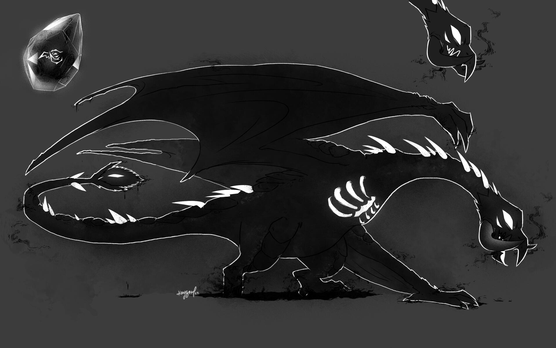 Her true form which she despises...