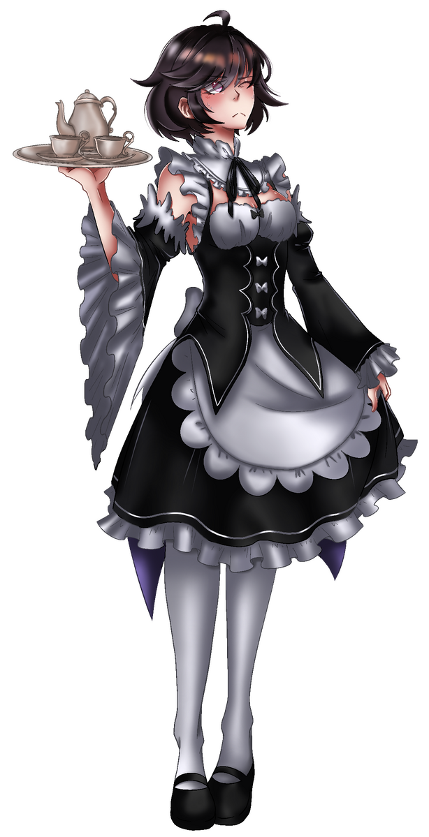 Her... maid uniform. Ugh.