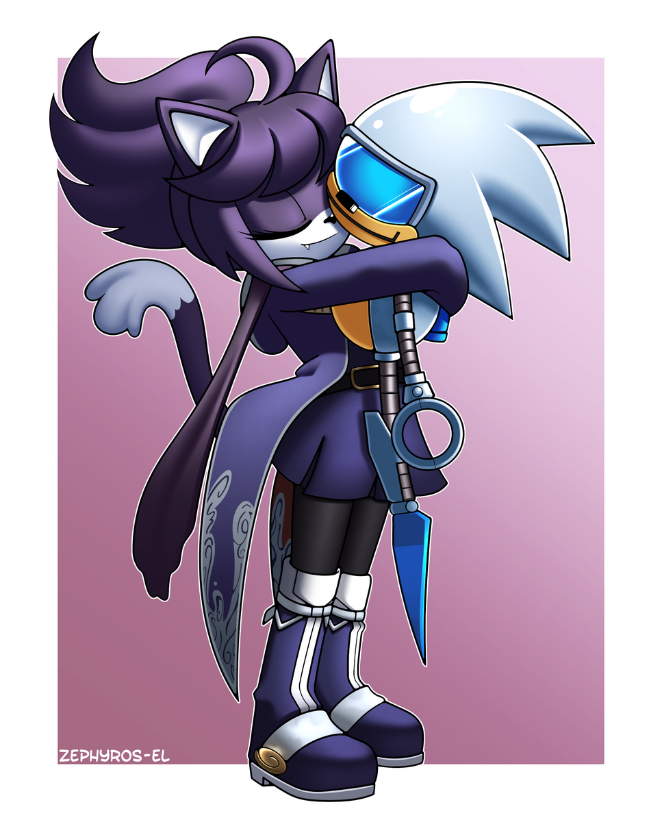 She thinks the Sonic-lookalikes are very cute.