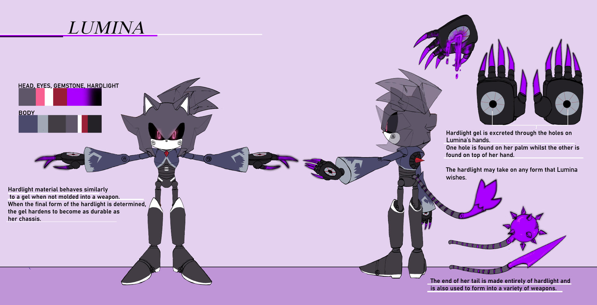 The Metal version of Shae was based on this outfit.